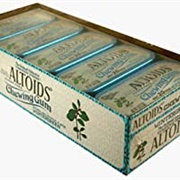 Altoids Chewing Gum Wintergreen