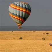 Take a Hot Air Balloon Over the Savannah, Kenya
