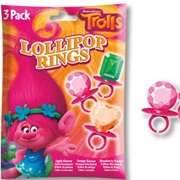 Trolls Lollipop Rings