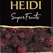 Heidi Super Fruits Dark Chocolate 75%