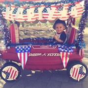 Decorate the Red Flyer and Make Your Own Parade