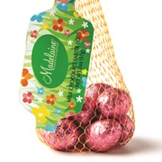 Madelaine Pink Foil Chocolate Eggs