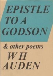 Epistle to a Godson (W.H. Auden)