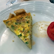 Spinach and Egg Quiche