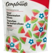 Compliments Sour Watermelon Slices