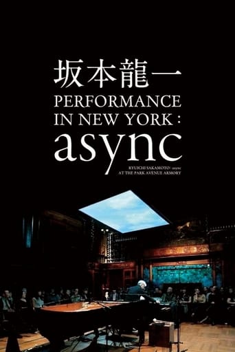Ryuichi Sakamoto: Async at the Park Avenue Armory (2018)