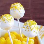 Lemon Cake Pop