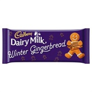 Cadbury Dairy Milk Winter Gingerbread