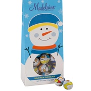 Madelaine Snowmen Milk Chocolate Balls