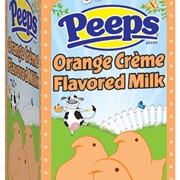 Peeps Orange Crème Milk