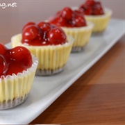 Mini Cherry Cheesecake