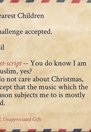 Unappreciated Gifts (Patricia Briggs)