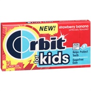 Orbit for Kids Strawberry Banana