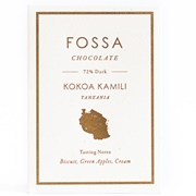 Fossa Kokoa Kamili Tanzania 72% Dark Chocolate