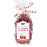 See's Candy Strawberry Medallions