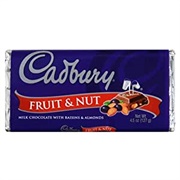 Cadbury Fruit & Nut