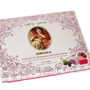 Koska Black Mulberry & Raspberry Turkish Delight