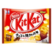 Kit Kat Chocolate & Baked Sweet Potatoes