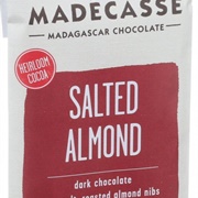 Madecasse Salted Almond Dark Chocolate