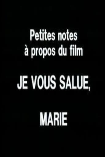 Petites Notes À Propos Du Film 'Je Vous Salue, Marie' (1983)