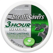 Breath Savers 3 Hour Spearmint
