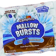 Campfire Mallow Bursts Blue Raspberry