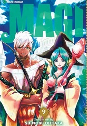 Magi: The Labyrinth of Magic Volume 9 (Shinobu Ohtaka)