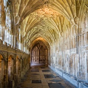 Gloucester Cathedral, Gloucester, Gloucestershire, England, UK