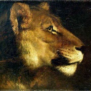 Head of a Lioness - Gericault