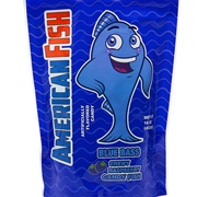 American Fish Blue Bass Chewy Candy