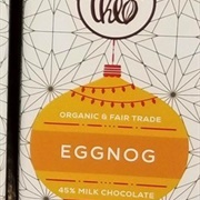 Theo Eggnog Milk Chocolate Bar