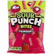 Sour Punch Bites Strawberry