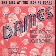 The Girl at the Ironing Board - Joan Blondell