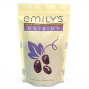 Emily's Chocolate Covered Raisins