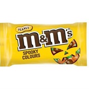 M&Ms Peanut Spooky Colours