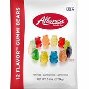 Albanese 12 Flavor Gummi Bears