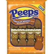 Peeps Chocolate Mousse