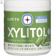 Lotte Xylitol Lime Mint Gum