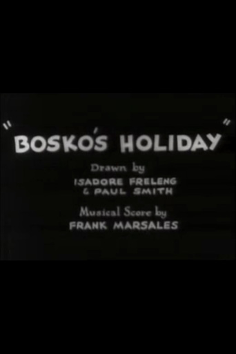 Bosko's Holiday (1931)