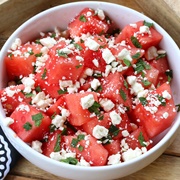 Watermelon and Feta Cheese