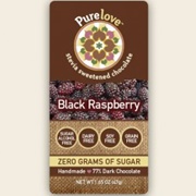 Pure Love Black Raspberry Chocolate Bar