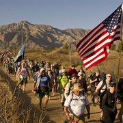 Hike the Bataan March, White Sands, New Mexico