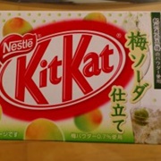 Kit Kat Umeshu Soda