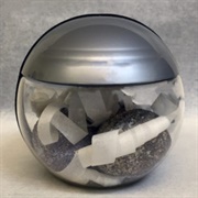 Flying Noir Ganache-Filled Dome