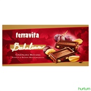 Terravita Peanuts & Raisins Milk Chocolate