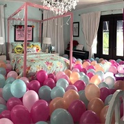 Wake Up to a Room Full of Balloons