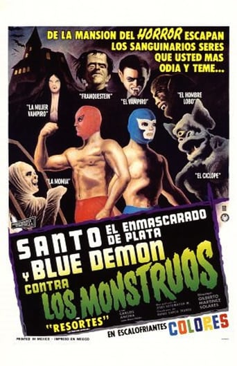 Santo and Blue Demon Against the Monsters (1970)