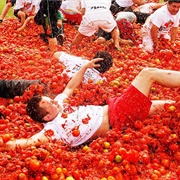 Paint the Town Red at La Tomatina, Spain