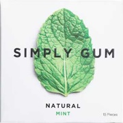 Simply Gum Natural Mint