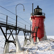 South Haven Pier Lighthouse